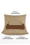 100% Natural Cotton Muslin Luxury Double Pique Set Dark Brown 200X230Cm - 5