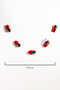 Multicolored Rainbow 5-Piece Flying Balloon Honeycomb Ornament - 2