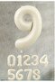 Sea sand Cream 9 years 34 inch foil balloon ( 76-80 cm )