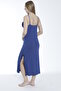 Women's Viscose Elastane Fabric Long Nightgown 18231 - 6