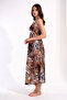 Silk Textured Luxury Satin Long Nightdress – Adjustable Strap, Lace Detail, Box and Dowry - 5
