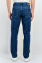 بنطلون جينز رجالي أصلي بقصّة Slim Fit وقابل للتمدد وذو ساق مستقيمة، باللون الأزرق - 2