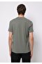 Regular Fit Round Neck Plain Men's Green Short Sleeve T-Shirt - 2