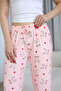 Women's Printed Soft Textured Milans Pajama Bottoms - 3