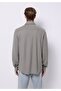 Regular Fit Shirt Neck Plain Men's Green Long Sleeve Shirt - 2