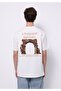 Comfort Fit Round Neck Plain Men's White Short Sleeve T-Shirt - 2