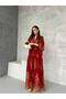 Hijab New Season Tac Pattern Summer Viscose Dress - 5
