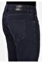 Straight Fit Mid Waist Straight Leg Men's Anthracite Trousers - 6