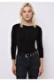 U.Sleeve Black Women's T-Shirt