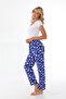 Women's Star Printed Cotton Lycra Summer Pajama Bottoms