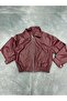 New Season Women's Bomber Leather Jacket - 3