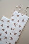 Diaper Mat, Care Bag and Cloth Bag Set Bear Muslin - 3