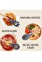 Wooden Handle Heat Resistant Silicone 12 Piece Serving Spoon Set - 6