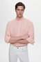 Ds Damat Comfort Pink Flamed 100% Linen Shirt - 2