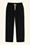 Comforted Men's Linen-Look Relaxed Pants Wide-Leg New Season - 3
