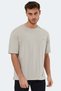 Kaiser in Oversize Men's Oversize Stone Gray T-Shirt
