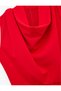 Draped Sleeveless Degaje Neckline Mini Dress - 5