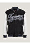 Men's Brand Logo Polyfill Filled Buttoned Stripe Pocket Stylish Look with Elastic Knitted Collar - 5