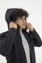 Men's Detachable Hooded Softshell Coat Color: Black - 5
