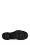 Black Leather Masculine Thick Heeled Shoes - Lace-Up, 24Wfd 413618 - 5