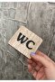 Minimal Natural Mdf Self Adhesive Wc Orientation Sheet - 4