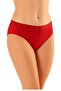 6 Pieces 04 Women's Modal Lace Waist Panties Red L