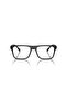 نظارة شمسية مستطيلة للرجال - EA 4115 - مقاس العدسة: 54 مم - أسود مطفي - 7