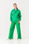 9-15 Years Unique Cool Girl's Sweatshirt -Green- - 2