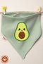 Unisex Baby Newborn Combed Organic Cotton Fruit Printed Baby Bib Set of 3 - 4
