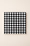 Fabric Napkin / Multi-Purpose Napkin Set / Gingham Fabric 8 Pieces 38 X 38 - 5