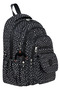 Luxury Patterned High School and Middle School Backpack, Patterned Schoolbag, Monkey Keychain Gift