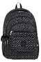 Luxury Patterned High School and Middle School Backpack, Patterned Schoolbag, Monkey Keychain Gift - 2