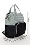 Mother Baby Care Backpack with Thermal Bottle Holder and Stroller Hanger - 2