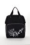 Mother Baby Care Backpack with Thermal Bottle Holder and Stroller Hanger