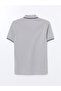 Trendlucky with a Difference Polo Collar Short Sleeve Men's Textured T-Shirt - 6