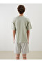 Xside Crew Neck Straight Men's T-Shirt (S5) - 4