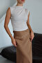 Sleeveless Gathered Detailed Sandy Women's Blouse 3086 - 2