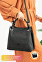 Original Women's New Season 4 Compartment Luxury Soft Leather Adjustable Cross Column Strap Shoulder Bag