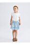 Lcw Kids Crew Neck Embroidered Combed Cotton Girls Blouse - 2