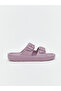 Lilac Double-Strapped Girls' Slippers (S6) - 2