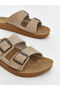 Suede Look Girl's Slippers - 3