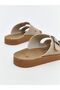 Suede Look Girl's Slippers - 5