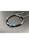 Energy and Protection – Lavrakist, Batman Onyx, Thermal Natural Stone, Hematite Men's Necklace - 7