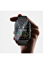 ساعة ذكية LW-218 مع شاشة TFT، متوافقة مع أنظمة iOS وAndroid - أسود - 3