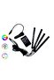 4 Piece Remote Controlled Underfoot In-Car 48 Led Multi-Color Car Led - 2