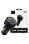 شاحن سيارة بمنفذين Type-C + USB - CA 704 - 6