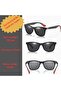 Uv400 Protection Framed Bone Black Men's Sunglasses Tctgb000101G0180 - 5