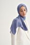 Blue Double Sided Silk Denim Slub - 5
