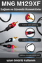M129Xf Rca Cable/10 Meters-A+Quality-3.5Mm/Aux Audio Cable-2Rca Audio Cable-Audio System Compatible - 7