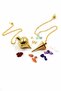 Brass Pandul Pendulum with Pendulum Chamber and Brass Pandul Pendulum Spiral Striped Set of 2 - 3